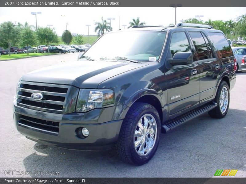 Carbon Metallic / Charcoal Black 2007 Ford Expedition Limited