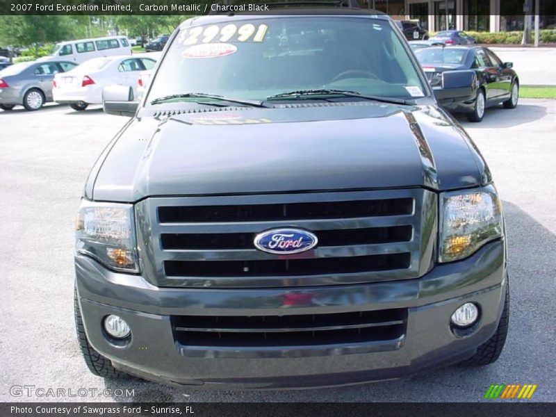 Carbon Metallic / Charcoal Black 2007 Ford Expedition Limited