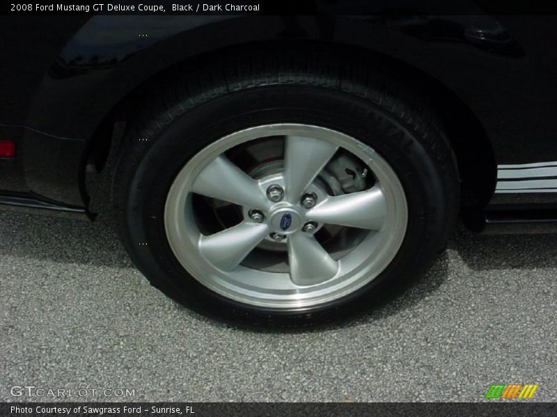 Black / Dark Charcoal 2008 Ford Mustang GT Deluxe Coupe