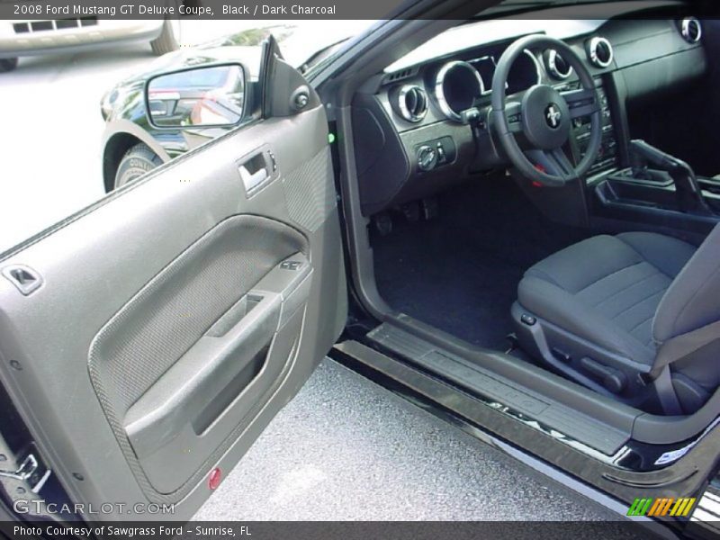 Black / Dark Charcoal 2008 Ford Mustang GT Deluxe Coupe