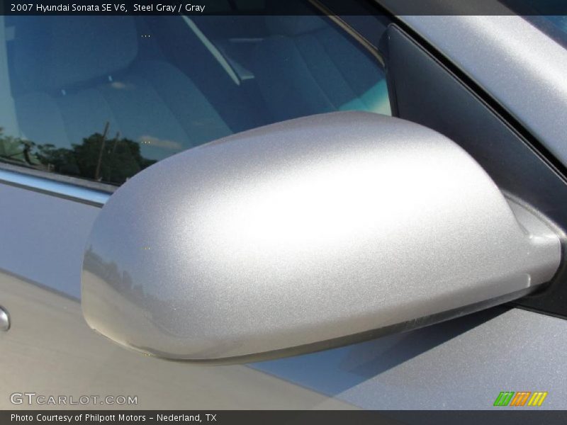 Steel Gray / Gray 2007 Hyundai Sonata SE V6
