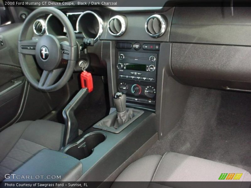 Black / Dark Charcoal 2008 Ford Mustang GT Deluxe Coupe