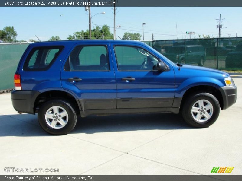Vista Blue Metallic / Medium/Dark Flint 2007 Ford Escape XLS