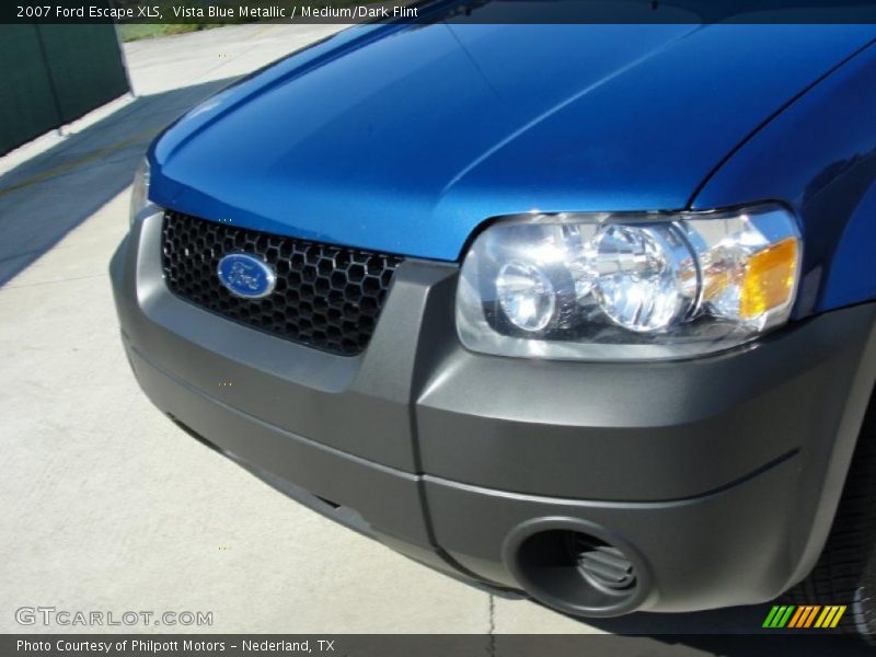 Vista Blue Metallic / Medium/Dark Flint 2007 Ford Escape XLS