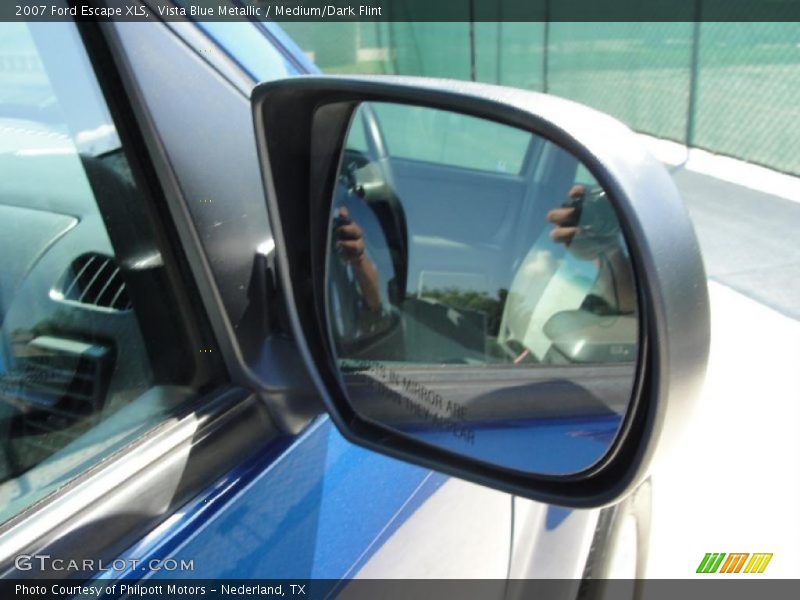 Vista Blue Metallic / Medium/Dark Flint 2007 Ford Escape XLS