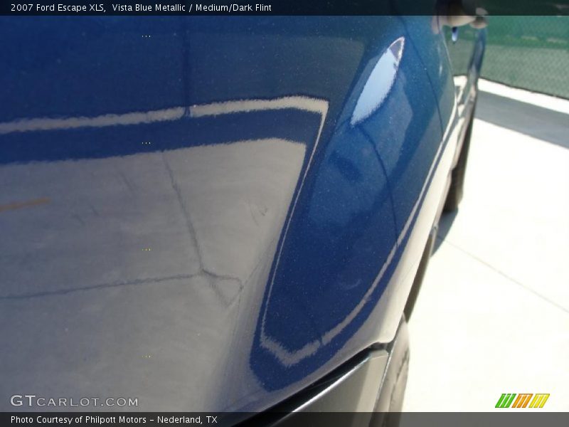 Vista Blue Metallic / Medium/Dark Flint 2007 Ford Escape XLS