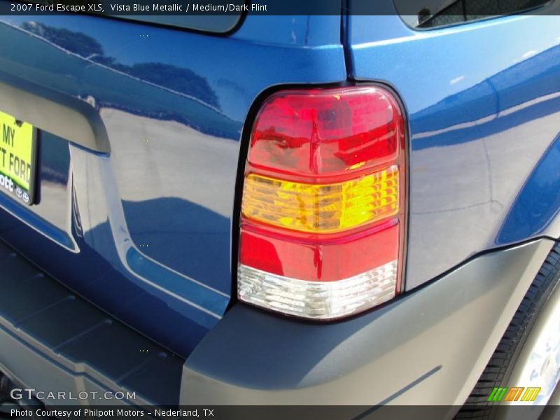 Vista Blue Metallic / Medium/Dark Flint 2007 Ford Escape XLS