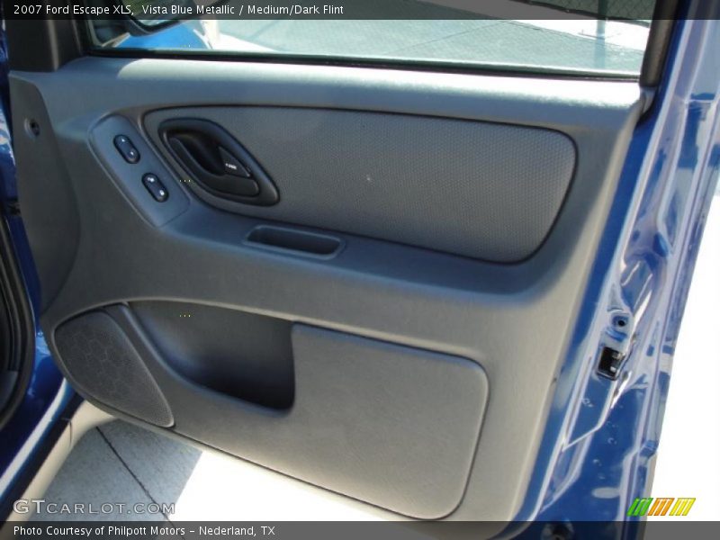 Vista Blue Metallic / Medium/Dark Flint 2007 Ford Escape XLS