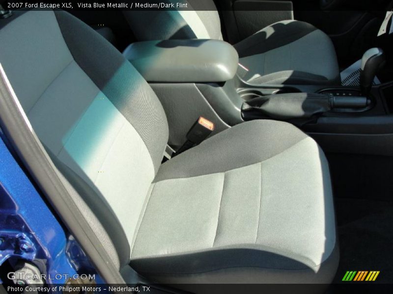 Vista Blue Metallic / Medium/Dark Flint 2007 Ford Escape XLS