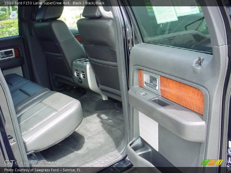 Black / Black/Black 2009 Ford F150 Lariat SuperCrew 4x4