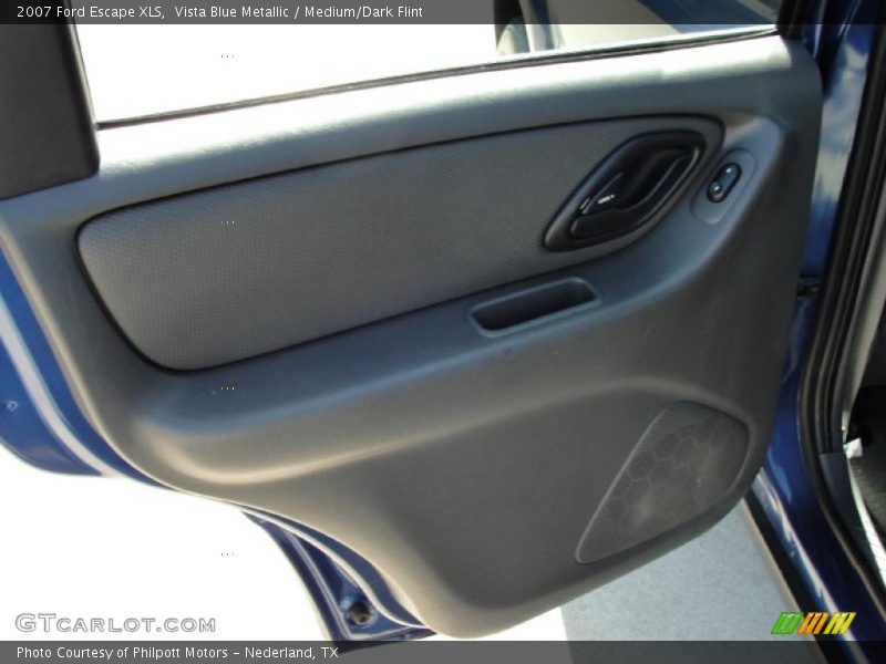 Vista Blue Metallic / Medium/Dark Flint 2007 Ford Escape XLS