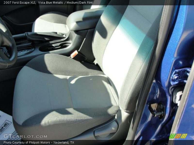 Vista Blue Metallic / Medium/Dark Flint 2007 Ford Escape XLS