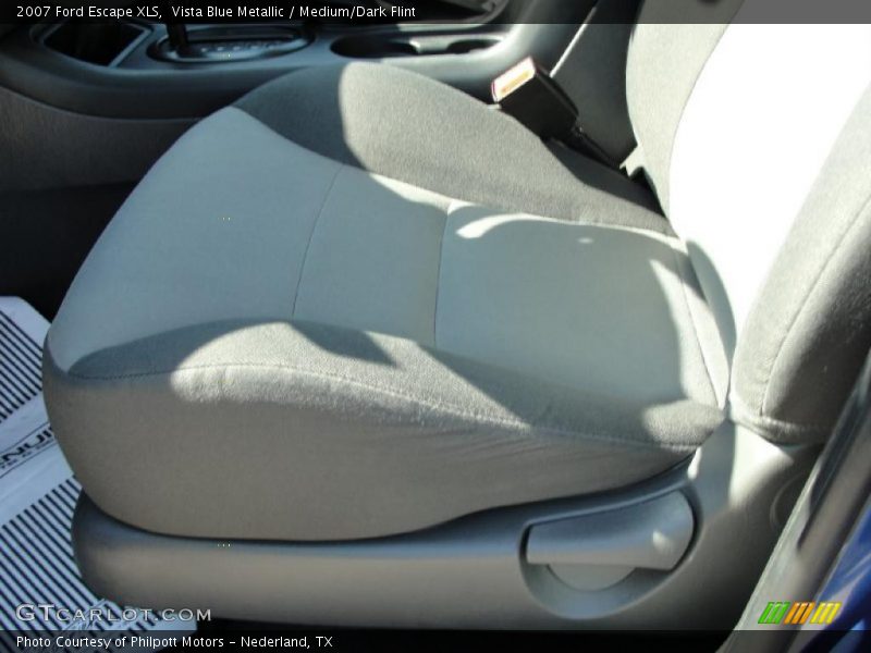 Vista Blue Metallic / Medium/Dark Flint 2007 Ford Escape XLS