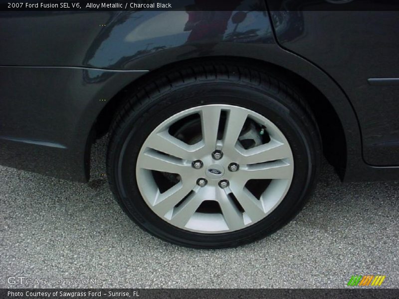 Alloy Metallic / Charcoal Black 2007 Ford Fusion SEL V6