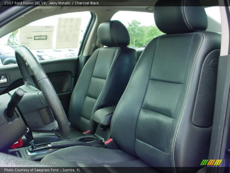 Alloy Metallic / Charcoal Black 2007 Ford Fusion SEL V6