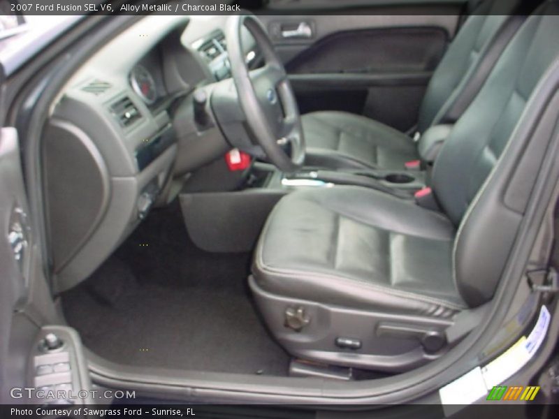 Alloy Metallic / Charcoal Black 2007 Ford Fusion SEL V6