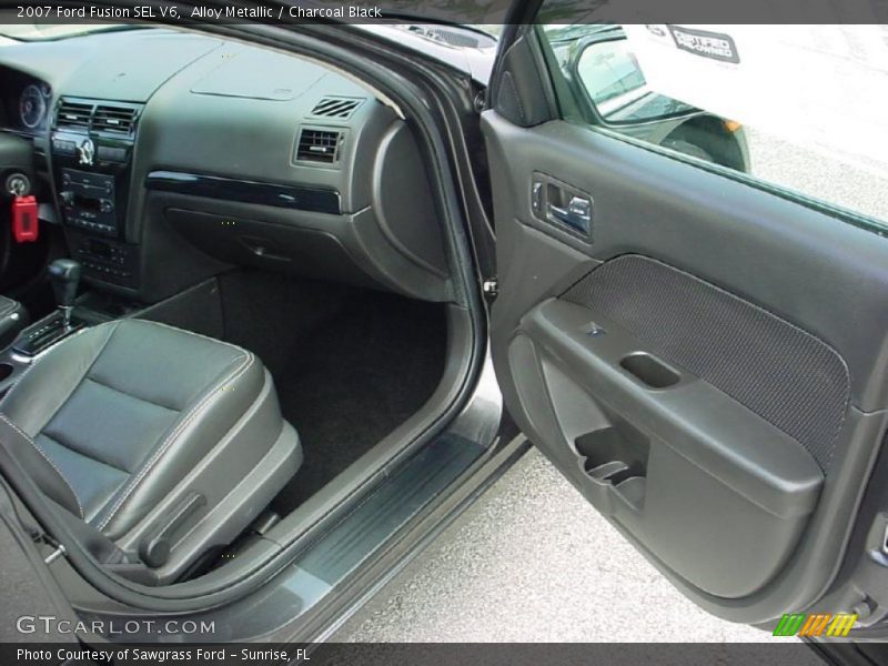 Alloy Metallic / Charcoal Black 2007 Ford Fusion SEL V6