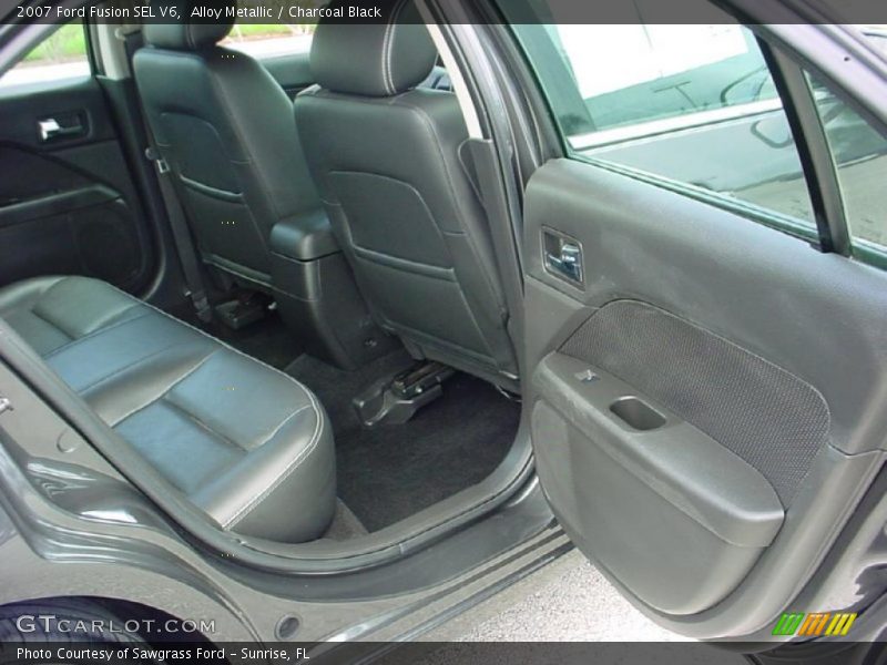 Alloy Metallic / Charcoal Black 2007 Ford Fusion SEL V6