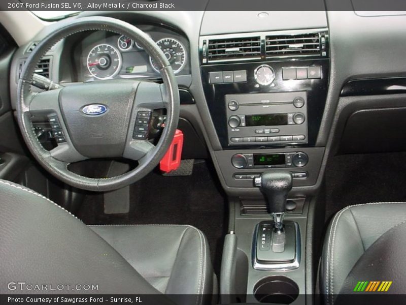 Alloy Metallic / Charcoal Black 2007 Ford Fusion SEL V6