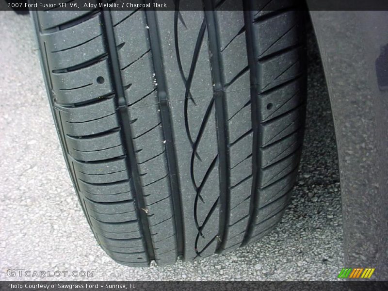 Alloy Metallic / Charcoal Black 2007 Ford Fusion SEL V6