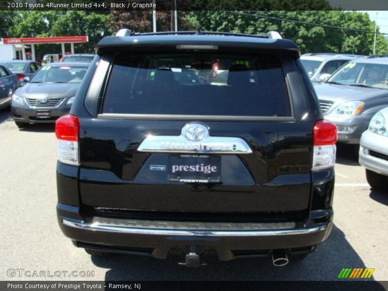 Black / Graphite 2010 Toyota 4Runner Limited 4x4