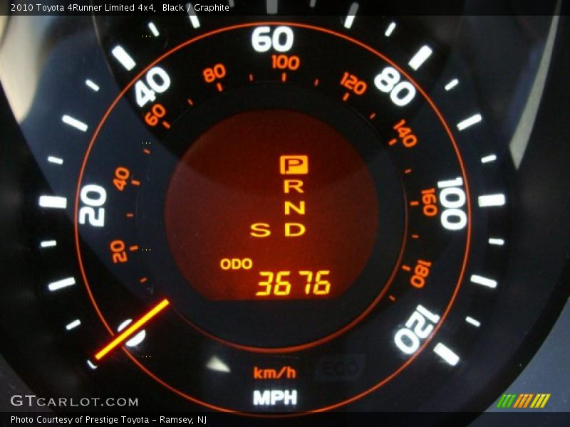 Black / Graphite 2010 Toyota 4Runner Limited 4x4