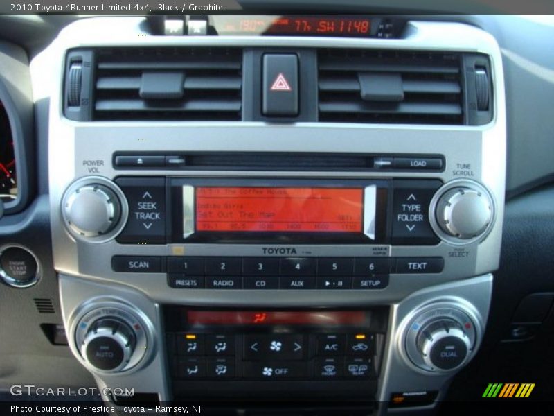 Black / Graphite 2010 Toyota 4Runner Limited 4x4