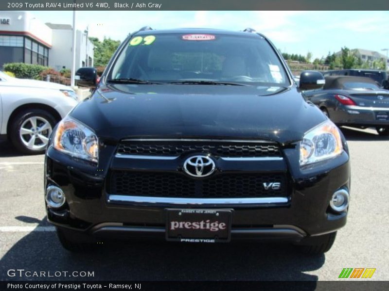 Black / Ash Gray 2009 Toyota RAV4 Limited V6 4WD