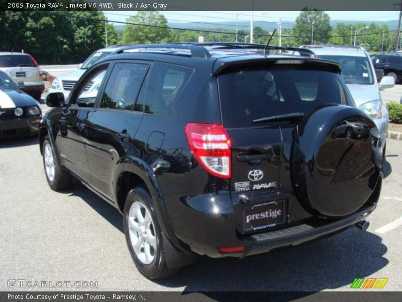 Black / Ash Gray 2009 Toyota RAV4 Limited V6 4WD