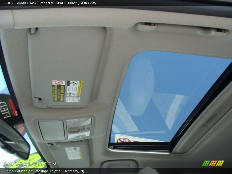Black / Ash Gray 2009 Toyota RAV4 Limited V6 4WD