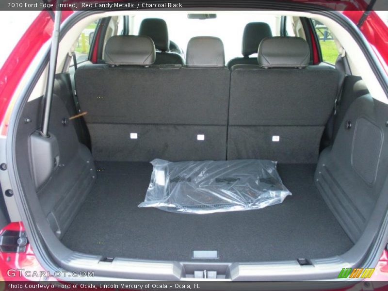 Red Candy Metallic / Charcoal Black 2010 Ford Edge Limited