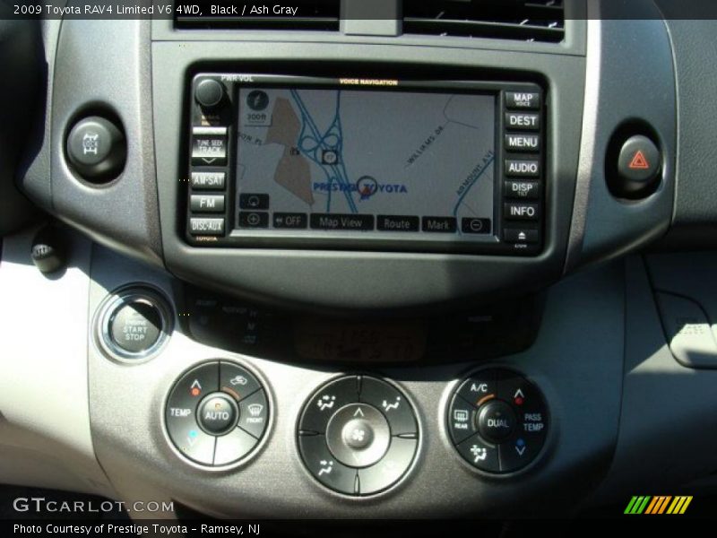 Black / Ash Gray 2009 Toyota RAV4 Limited V6 4WD
