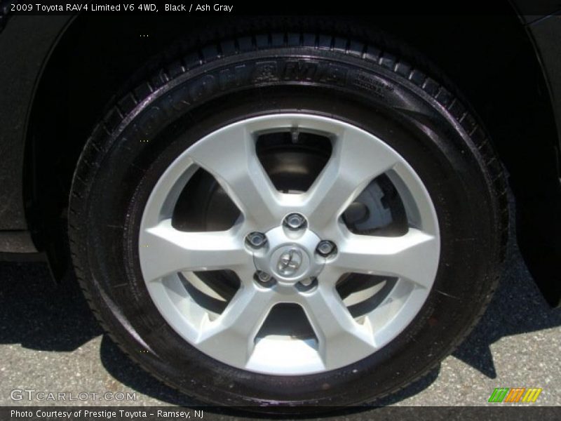 Black / Ash Gray 2009 Toyota RAV4 Limited V6 4WD