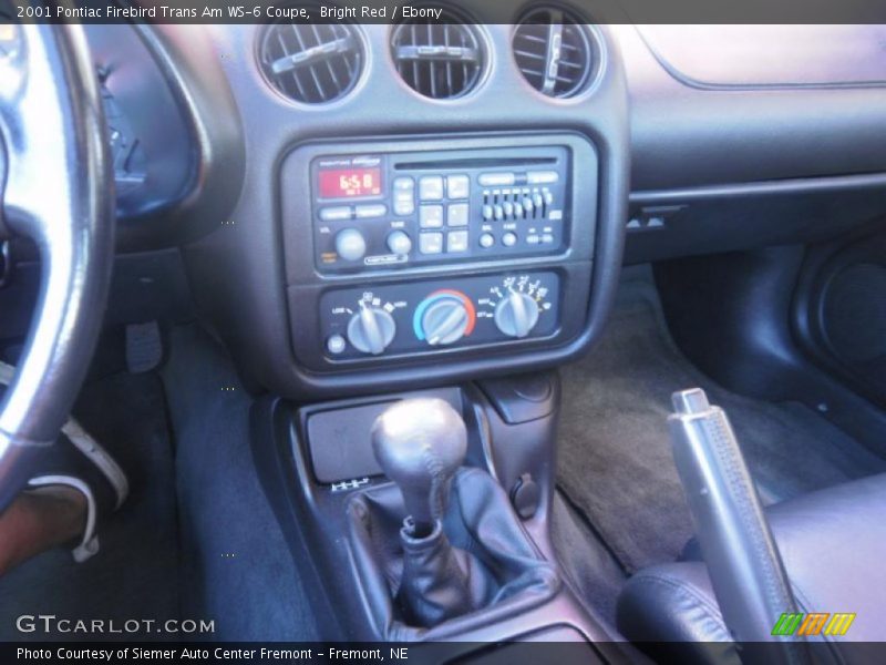 Bright Red / Ebony 2001 Pontiac Firebird Trans Am WS-6 Coupe