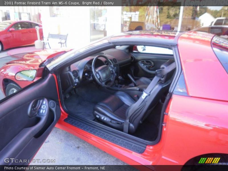 Bright Red / Ebony 2001 Pontiac Firebird Trans Am WS-6 Coupe