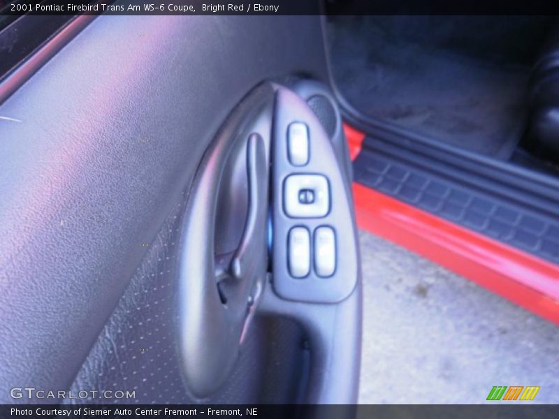 Bright Red / Ebony 2001 Pontiac Firebird Trans Am WS-6 Coupe