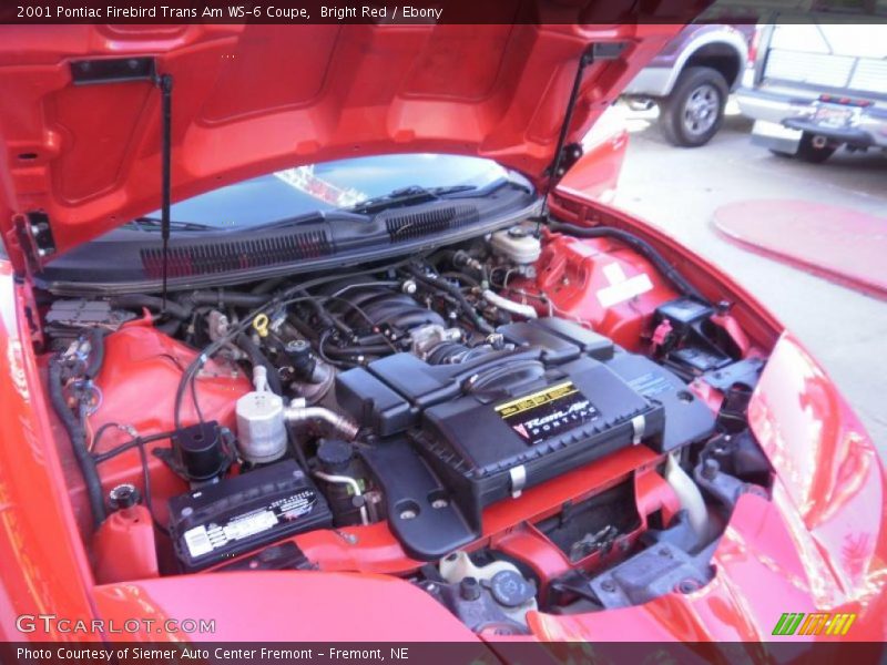 Bright Red / Ebony 2001 Pontiac Firebird Trans Am WS-6 Coupe
