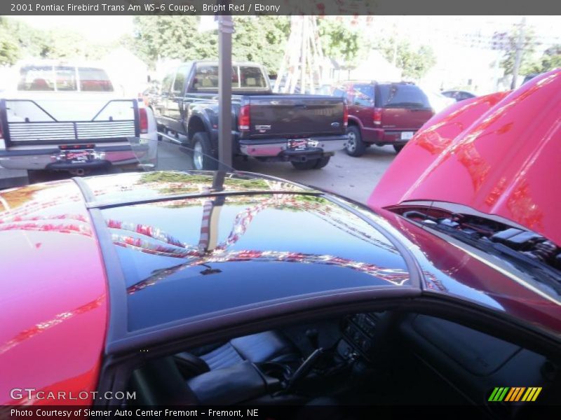 Bright Red / Ebony 2001 Pontiac Firebird Trans Am WS-6 Coupe