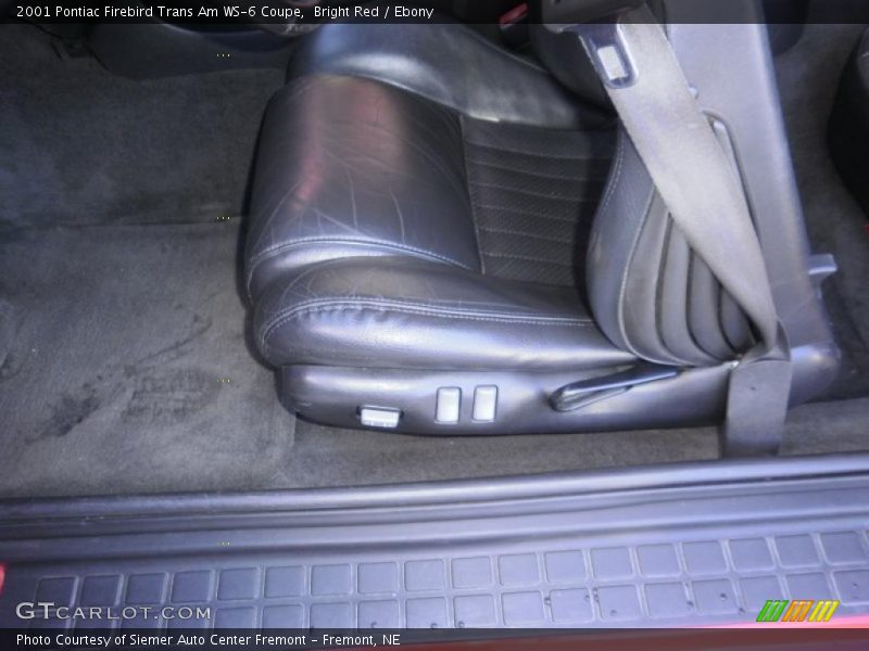Bright Red / Ebony 2001 Pontiac Firebird Trans Am WS-6 Coupe