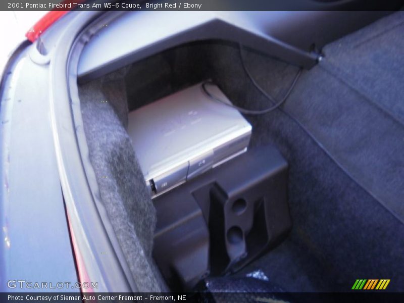 Bright Red / Ebony 2001 Pontiac Firebird Trans Am WS-6 Coupe