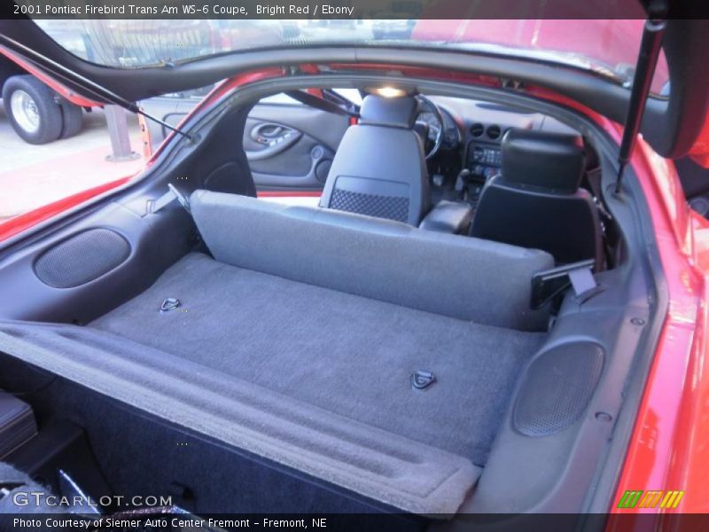 Bright Red / Ebony 2001 Pontiac Firebird Trans Am WS-6 Coupe