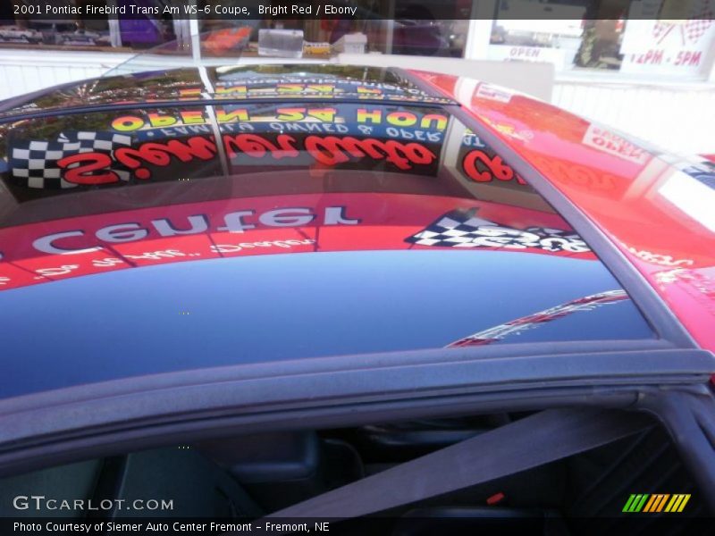 Bright Red / Ebony 2001 Pontiac Firebird Trans Am WS-6 Coupe
