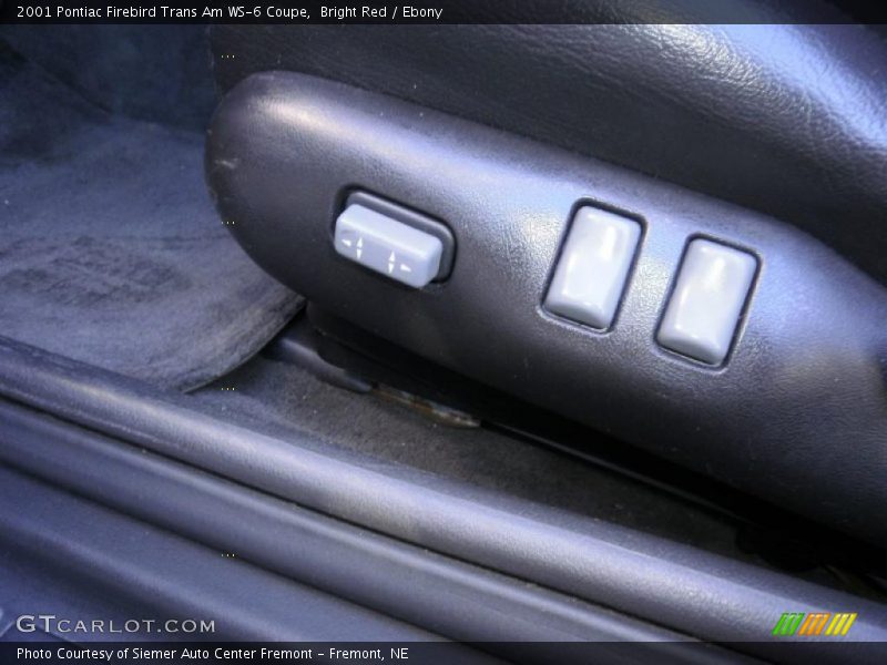 Bright Red / Ebony 2001 Pontiac Firebird Trans Am WS-6 Coupe