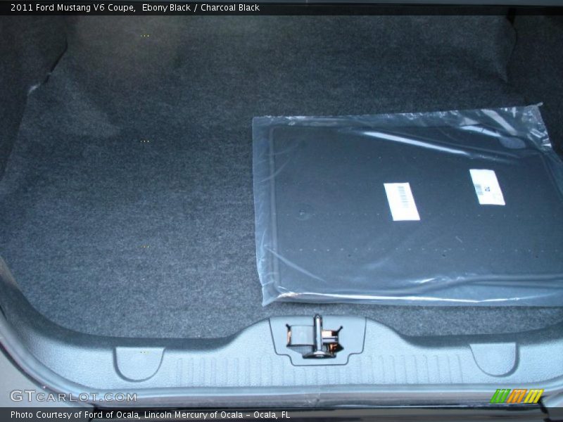 Ebony Black / Charcoal Black 2011 Ford Mustang V6 Coupe