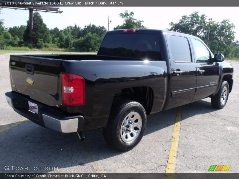 Black / Dark Titanium 2010 Chevrolet Silverado 1500 LS Crew Cab