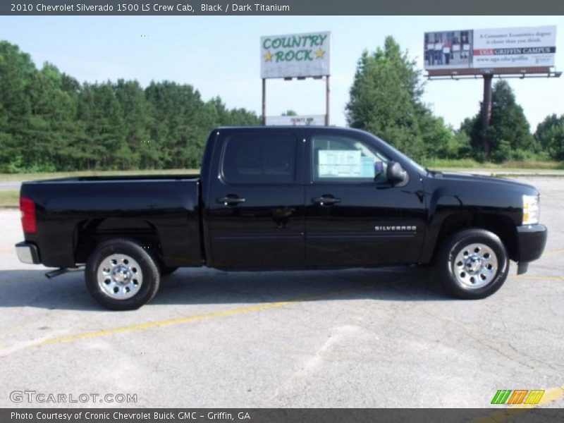Black / Dark Titanium 2010 Chevrolet Silverado 1500 LS Crew Cab