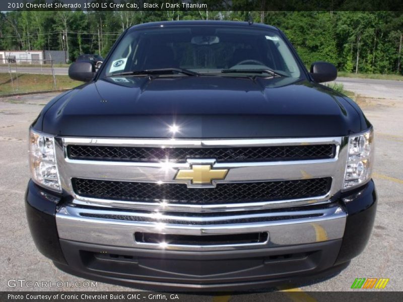 Black / Dark Titanium 2010 Chevrolet Silverado 1500 LS Crew Cab