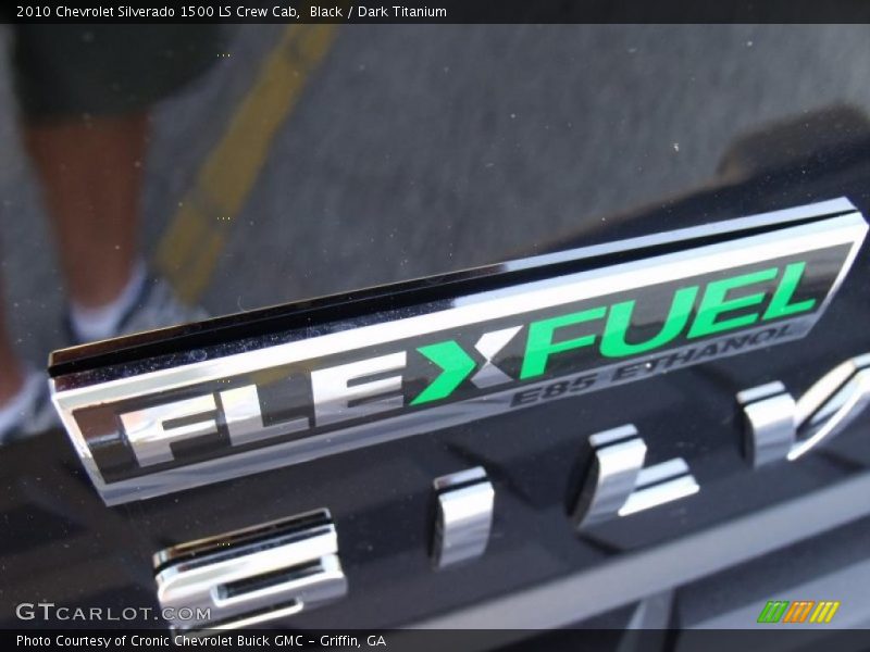 Black / Dark Titanium 2010 Chevrolet Silverado 1500 LS Crew Cab
