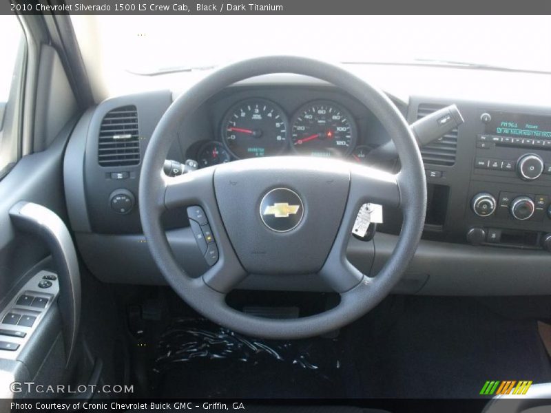 Black / Dark Titanium 2010 Chevrolet Silverado 1500 LS Crew Cab