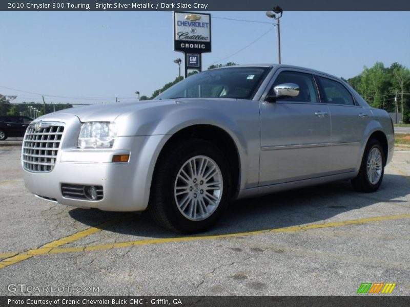 Bright Silver Metallic / Dark Slate Gray 2010 Chrysler 300 Touring